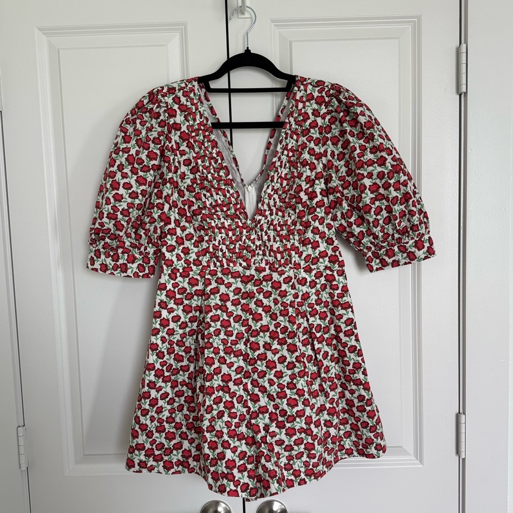 Maeve puff sleeve romper - Picture 4 of 5